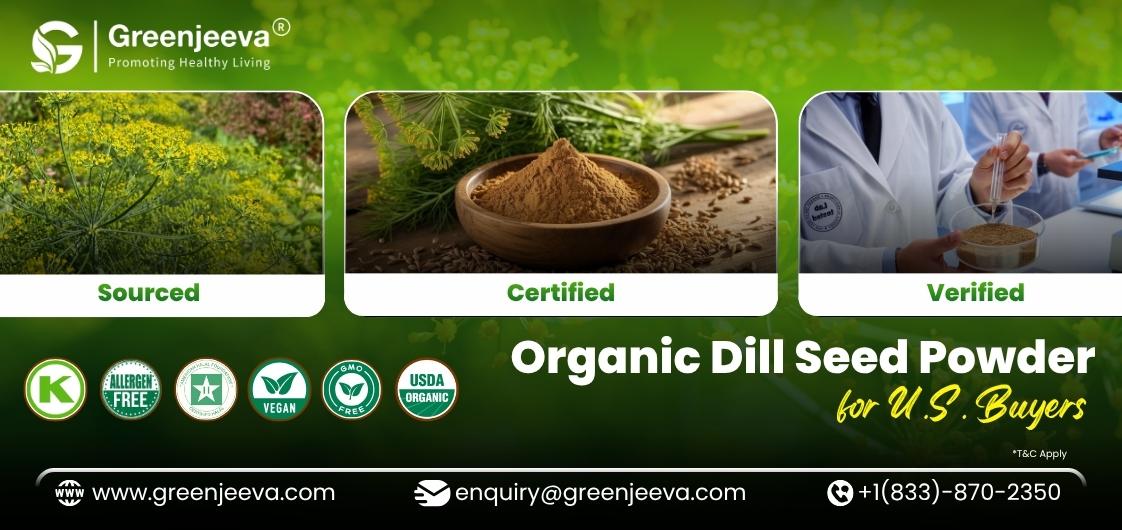 Bulk Organic Dill Seed Powder: 7 Ways Smart Buyers Verify Purity & Aroma
